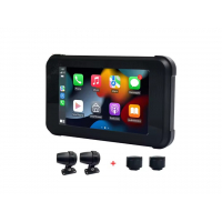 [Monitor 5" na motocykel s Apple CarPlay, Android auto, Bluetooth, USB, micro SD, TPMS]