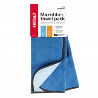 [2in1 Microfiber towel - drying and glass 30x40cm 630g AMIO-03747]