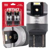 [LED CANBUS PRO séria W21/5W 2x1860 SMD Biela 12V 24V AMIO-03601]