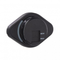 [USB QC3.0 + USB-C PD3.0 zásuvka 12/24V, montáž na povrch]