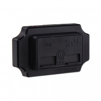 [2x USB 3,1A zásuvka 12/24V, montáž na povrch, vypínač]