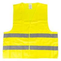 [Žltá reflexná vesta XL s certifikátom AMIO-03934]