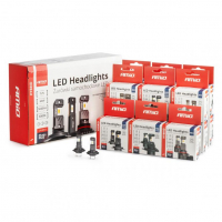 [LED Headlights Hybrid series H1 H3 H4 H7 HB3 HB4 6000K Canbus 16 sets AMIO-04120]
