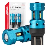 [LED CANBUS T20 7443 W21/5W 4SMD 1860 Biele žiarovky 12V 24V AMIO-04255]