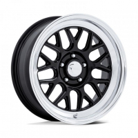 [AMERICAN RACING VINTAGE VN516 G-FORCE - GLOSS BLACK W/ DIAMOND CUT LIP]