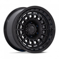 [BLACK RHINO BR014 SAHARA - MATTE BLACK W/ GLOSS BLACK LIP]