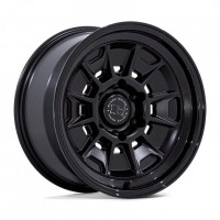 [BLACK RHINO BR021 MONDO - MATTE BLACK W/ GLOSS BLACK LIP]