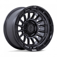 [BLACK RHINO BR025 RIVAL - MATTE GUNMETAL W/ MATTE BLACK LIP]