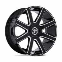 [DUB DC273 PULL - GLOSS BLACK MILLED]