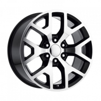 [PERFORMANCE REPLICAS PR169 - GLOSS BLACK W/ MACHINED SPOKES]
