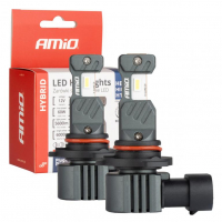 [LED Headlights Hybrid series HB3 HIR1 H10 6000K Canbus 60W AMIO-04117]