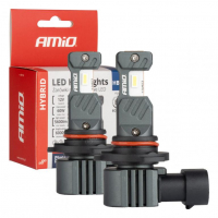 [LED Headlights Hybrid series HB4 9006 6000K Canbus 60W AMIO-04118]