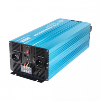 [Sinusový měnič napětí z 24/230V + USB, 5000W]