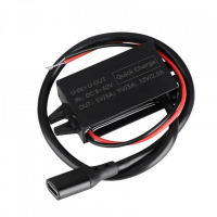 [Měnič napětí 12-24/5-12V, 3A USB-C QC3.0 samice]