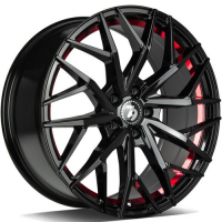 [SEVENTY9 SV-C - BLACK GLOSSY RED INNER LIP - VÝPREDAJ]