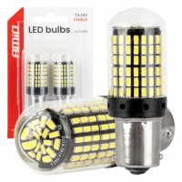 [CANBUS LED bulbs 1156 BA15S P21W R10W R5W 4SMD 1860 White 12V 24V AMIO-04252]
