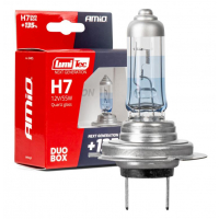 [Halogen bulbs H7 12V 55W LumiTec NEXT GENERATION +135% DUO AMIO-04405]