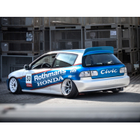[Honda Civic 5 - EG2 EG3 Koncový tlmič výfuku - 1x90 Typ 24]