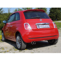 [Fiat 500/ 500C koncový tlmič výfuku - 2x76 Typ 12]