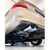 [Audi S4 B5 koncový tlmič výfuku - 2x80 typ 10 bočne posunutý]