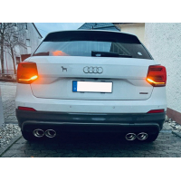 [Audi Q2 koncový tlmič výfuku výstup vpravo/vľavo - 2x115x85 typ 32 vpravo/vľavo]
