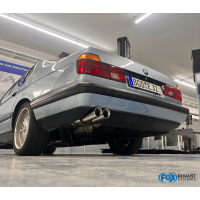 [BMW E32 730i/ 740i/ 740iL/ 750i/ 750iL Koncový tlmič výfuku ?2x63,5mm vrátane montážneho materiálu - 2x76 Typ 25]