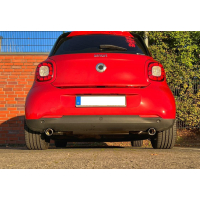 [Smart Fortwo 453 Koncový tlmič priečny výstup vpravo/vľavo vrátane flexibilného dielu - 1x70 Typ 24 vpravo/vľavo]