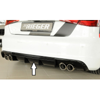 [Audi A3 8V S-Line Sportback Rieger zadný difúzor ABS čierny lesklý]