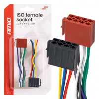 [ISO female socket CCA 5A 12V AMIO-04444]
