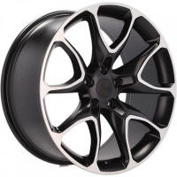[RACING LINE B1790 MBHM - POLISHED + BLACK HALF MATT]