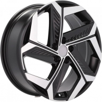 [RACING LINE D1926 MBHM - POLISHED + BLACK HALF MATT]