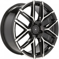 [RACING LINE HF736 MB - POLISHED + BLACK]