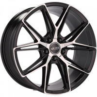 [RACING LINE HX043 MBHM - POLISHED + BLACK HALF MATT]