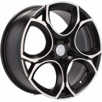 [RACING LINE I5162 MBHM - POLISHED + BLACK HALF MATT]
