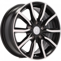 [RACING LINE LU263 MBHM - POLISHED + BLACK HALF MATT]