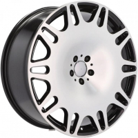 [RACING LINE XE629 MB - POLISHED + BLACK]