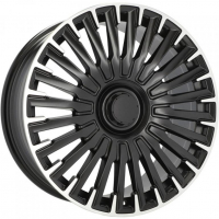 [RACING LINE Y0425 MBHM - POLISHED + BLACK HALF MATT]