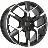 [RACING LINE YF6147 MBHM - POLISHED + BLACK HALF MATT]