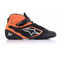 [Topánky karting Alpinestars Tech 1-K V2  black and orange (fluo)]