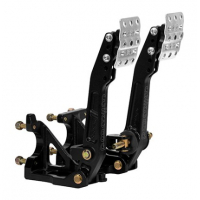 [Wilwood Adjustable Balance Bar Brake w/ Clutch Combo - Floor Mount - 4.75-5.75:1]