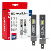 [LED Headlights Series H25 CANBUS H1 12V 20W AMIO-04709]
