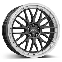 [DOTZ BILBAO - MATT GUNMETAL POLISHED LIP]