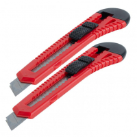 [ABS Utility Knife 100x18x0,5mm 2szt. AMIO-04806]