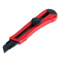 [ABS Utility Knife with rotary knob 100x18x0,5mm AMIO-04813]