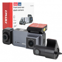 [Front and rear dash camera 4K + 1K + 2K WLAN WIFI UHD 512 GB AMIO-04802]