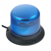 [PROFI LED maják 12-24V 10x3W modrý magnet ECE R10 121x90mm]