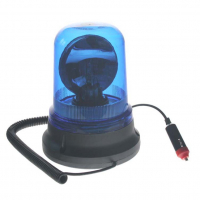 [Rotačný Maják, 12V, Modrý S Magnetom, ECE R10]