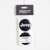 [Nálepka Na Disky 4Ks Logo - Jeep 60Mm]