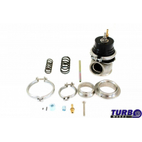 [60mm vonkajšie Wastegate TurboWorks 1,6 Bar V-band čierny]