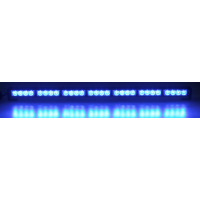 [LED Svetelná Rampa 800mm, 28x LED 3W, Modrá ECE R10 R65]